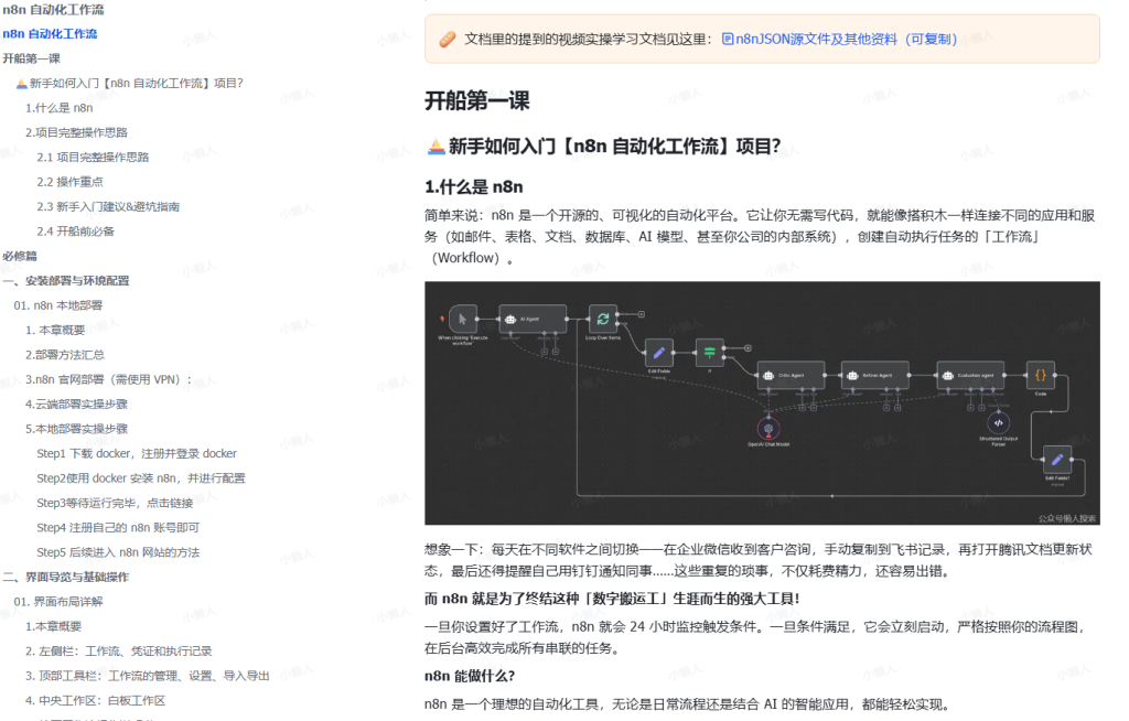图片[1]-笙财·25年9月大航海实战 | n8n 自动化工作流-小懒资源